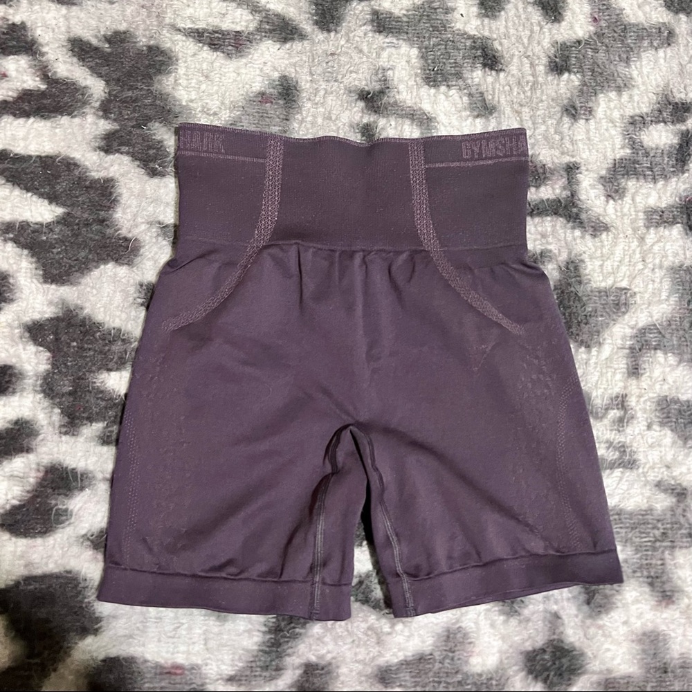 Dark purple gymshark shorts💜